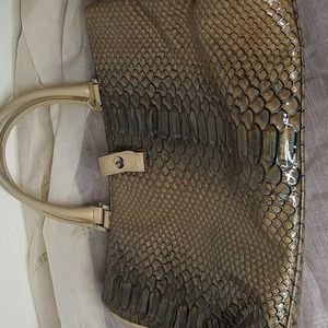 Vintage Danier Leather crocodile bag